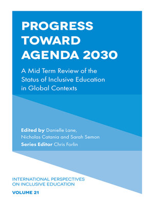 cover image of Progress Toward Agenda 2030